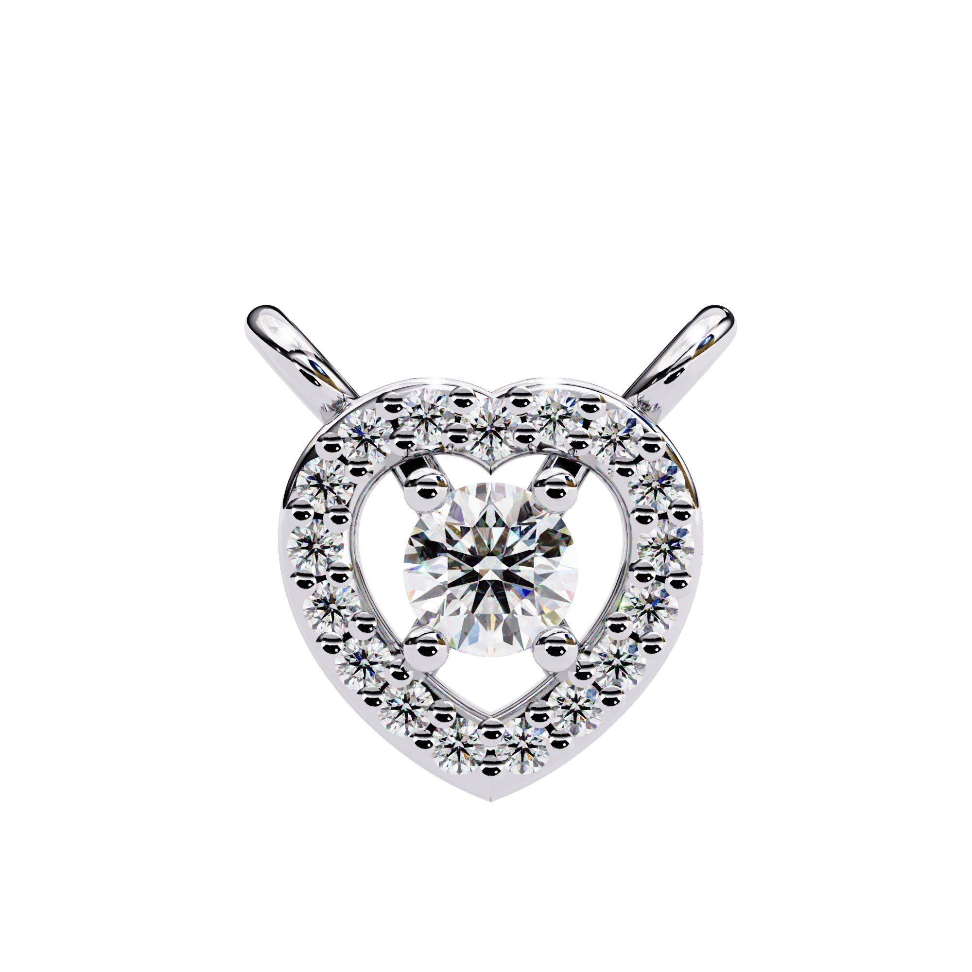 Classic Lab grown Diamond Pendant