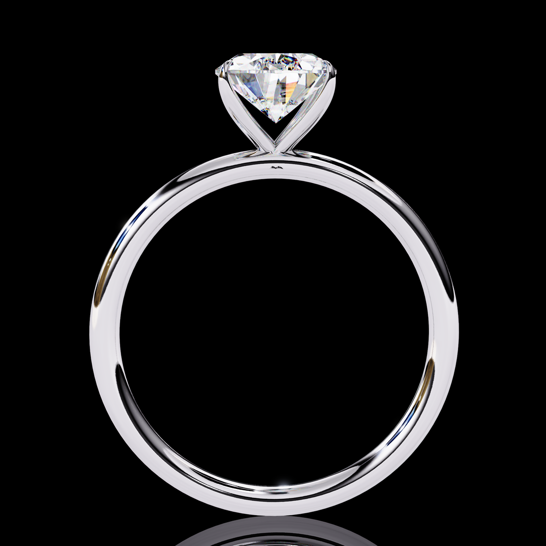 Classic Pear Lab Grown Diamond Ring