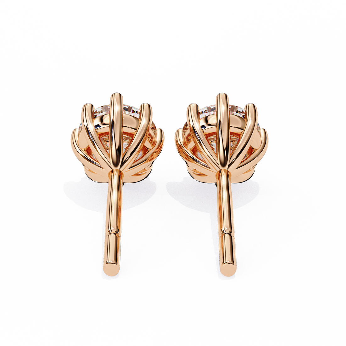 Classic Round Diamond Studs