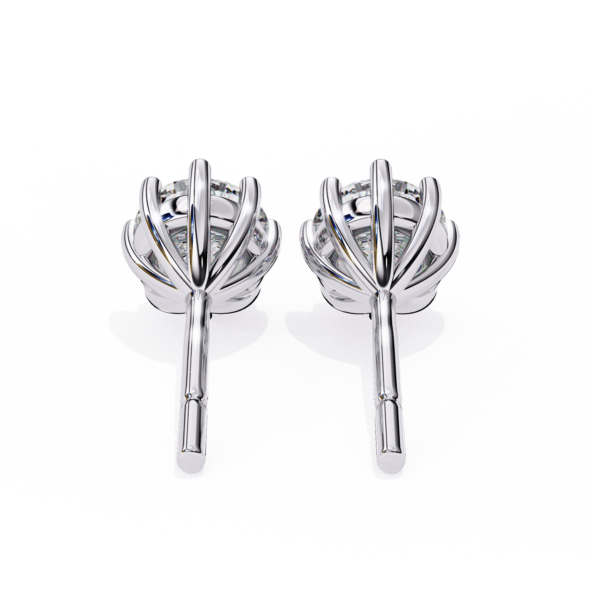 Classic Round Diamond Studs