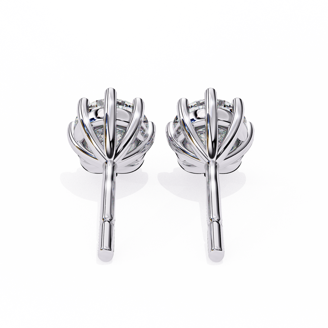Classic Round Diamond Studs