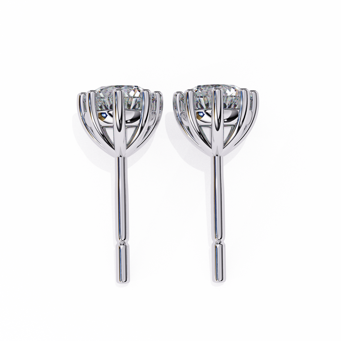 Classic Round Diamond Studs