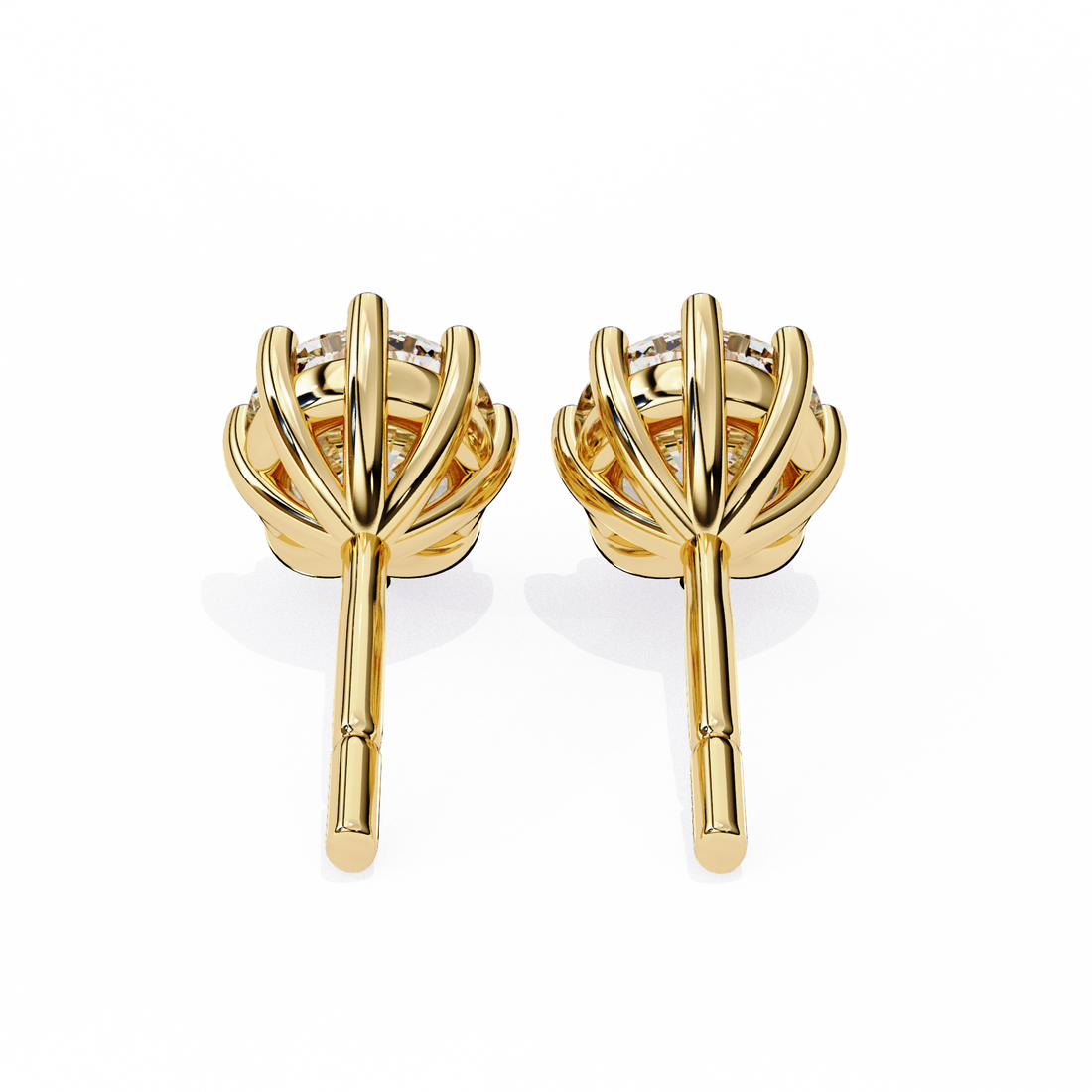 Classic Round Diamond Studs