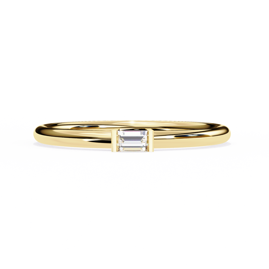 Classic sleek Diamond Ring