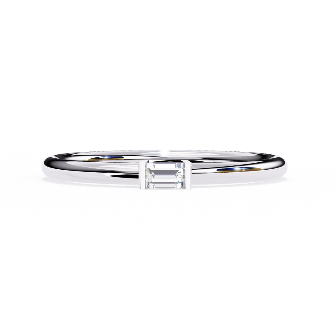 Classic sleek Diamond Ring 12