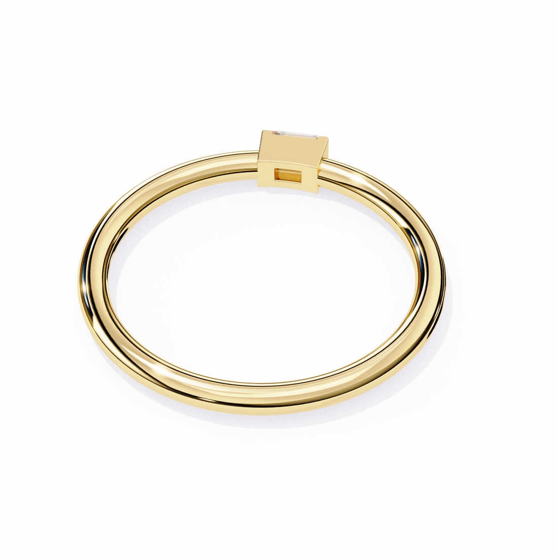 Classic sleek Diamond Ring 3