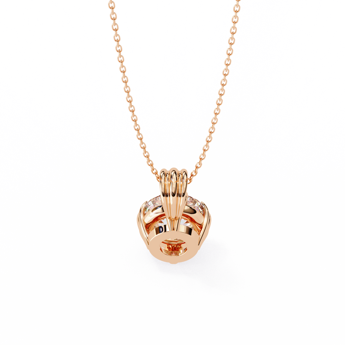 Classy 2 carats Round Lab grown Studs