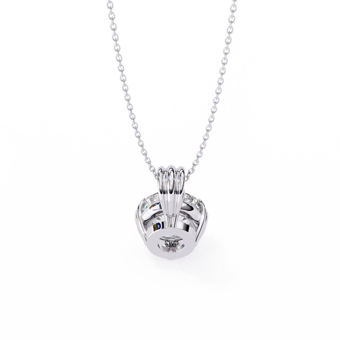 Classy 2 carats Round Lab grown Studs