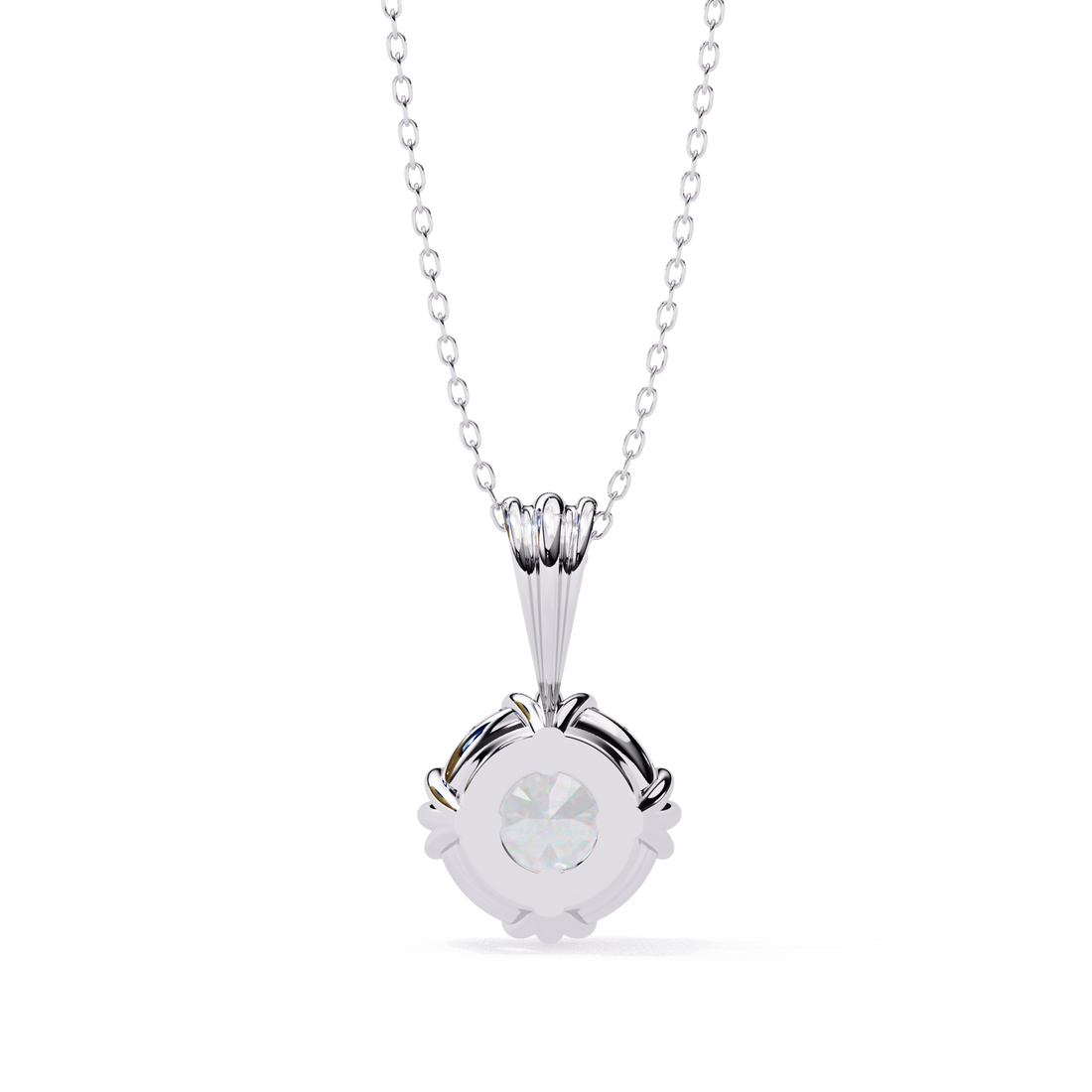 Classy 2 carats Round Lab grown Studs