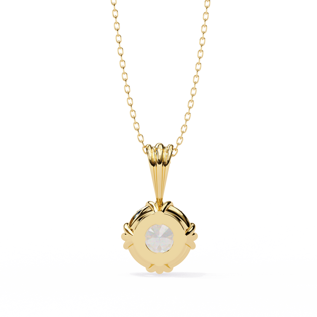 Classy 2 carats Round Lab grown Studs