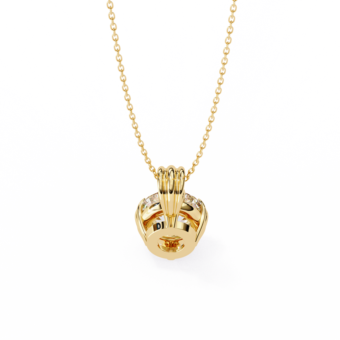 Classy 2 carats Round Lab grown Studs