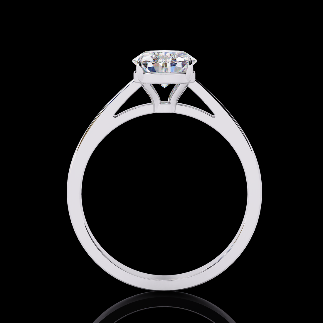 Classy Pear Solitaire Diamond Ring15