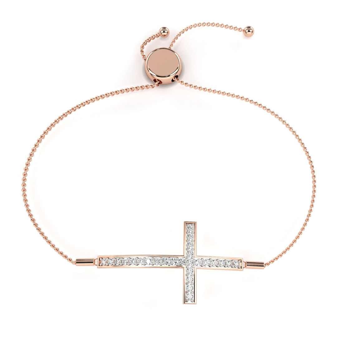Cross Diamond Bracelet
