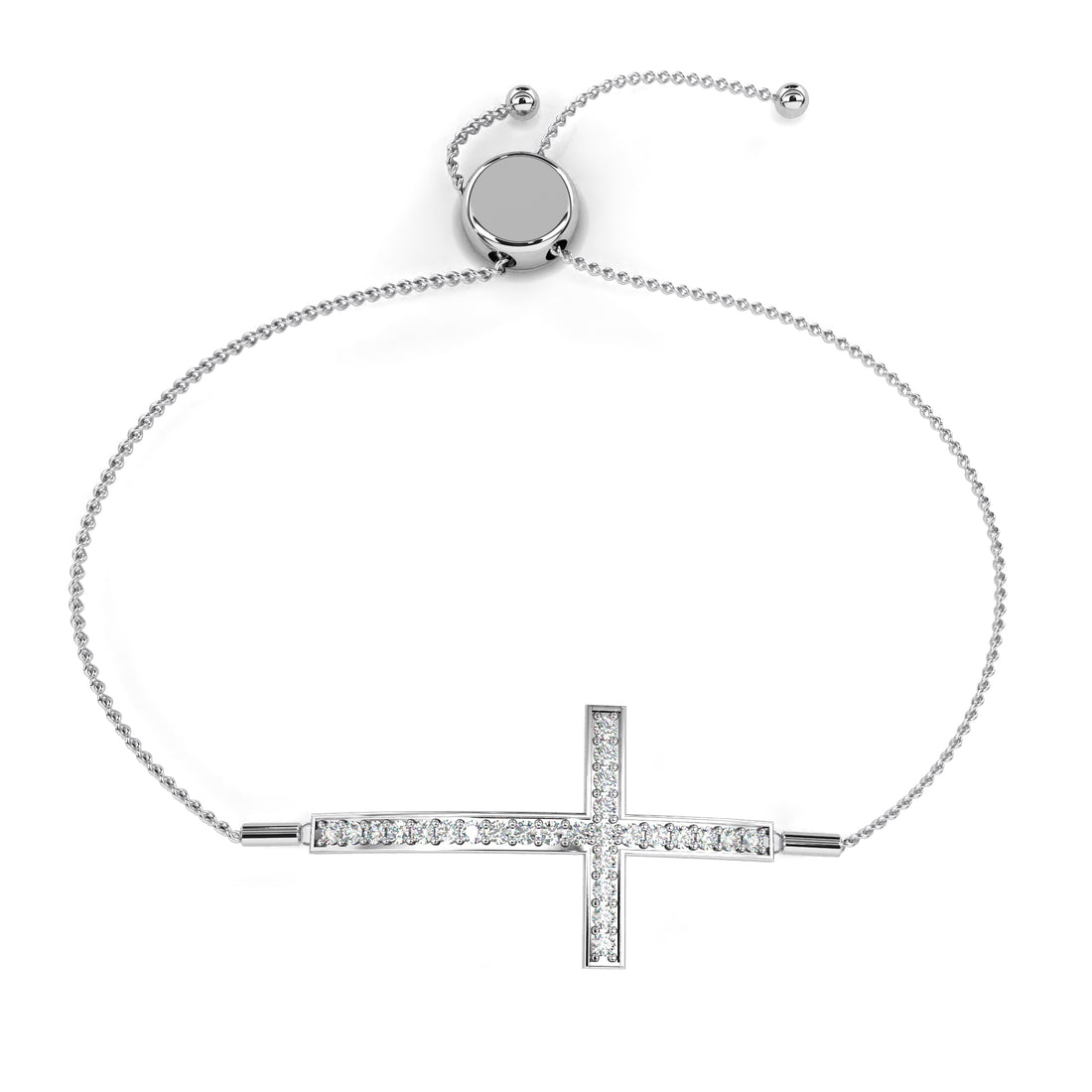 Cross Diamond Bracelet