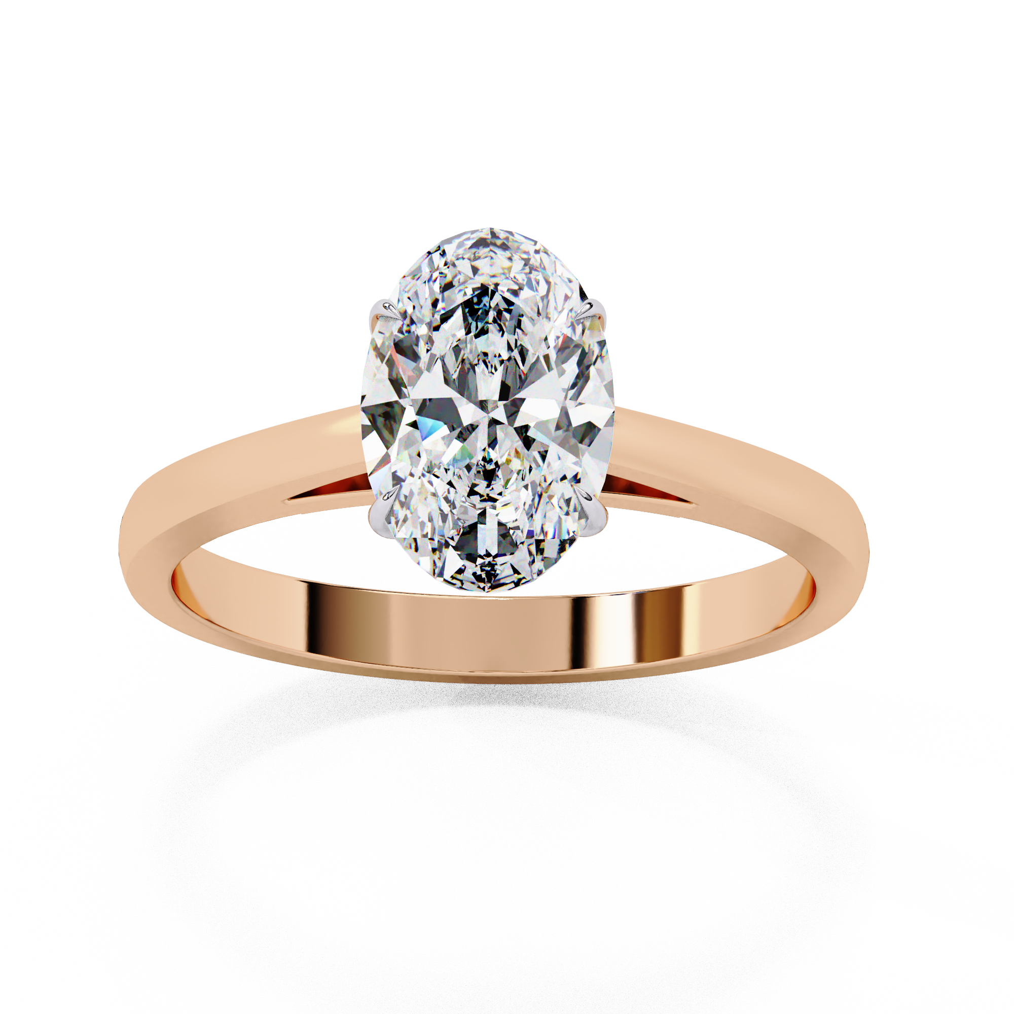Crown Grace Oval Diamond Ring 2