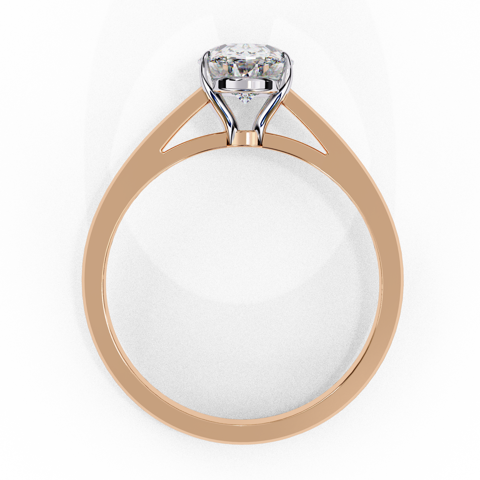 Crown Grace Oval Diamond Ring 4