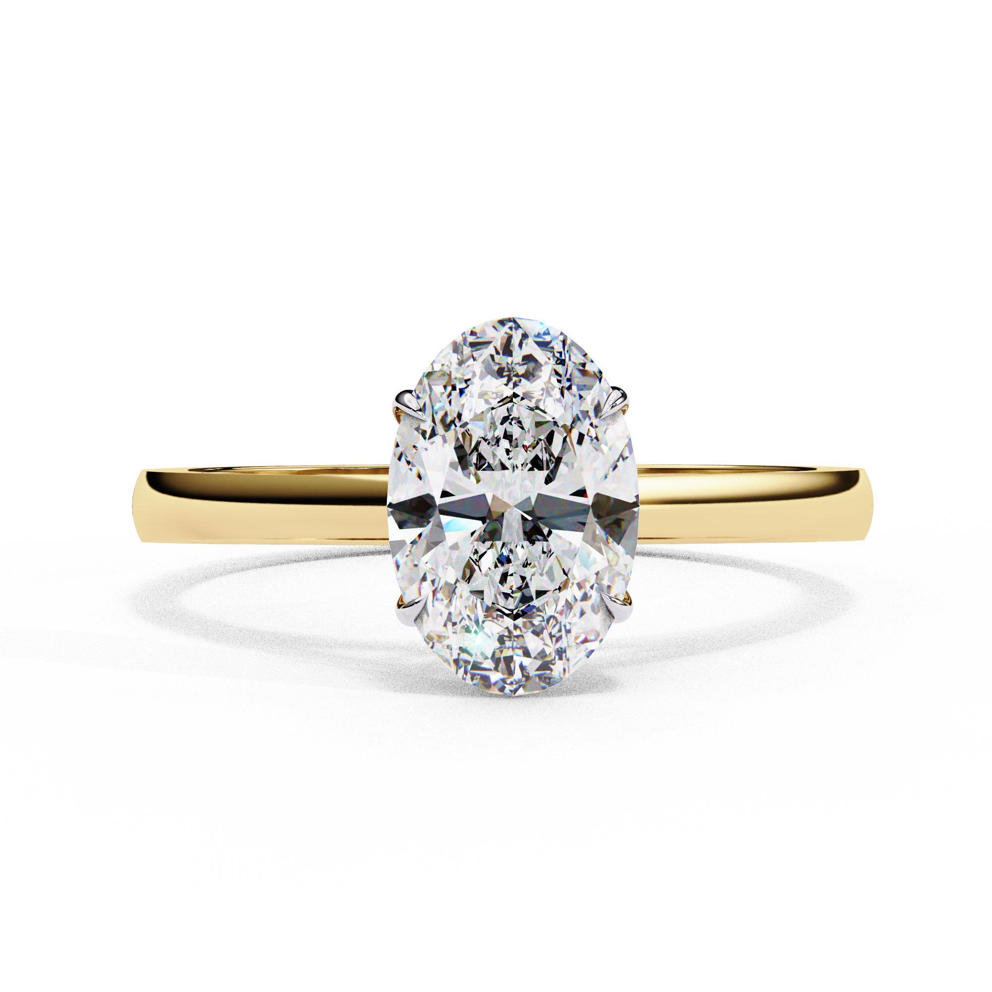 Crown Grace Oval Diamond Ring 5