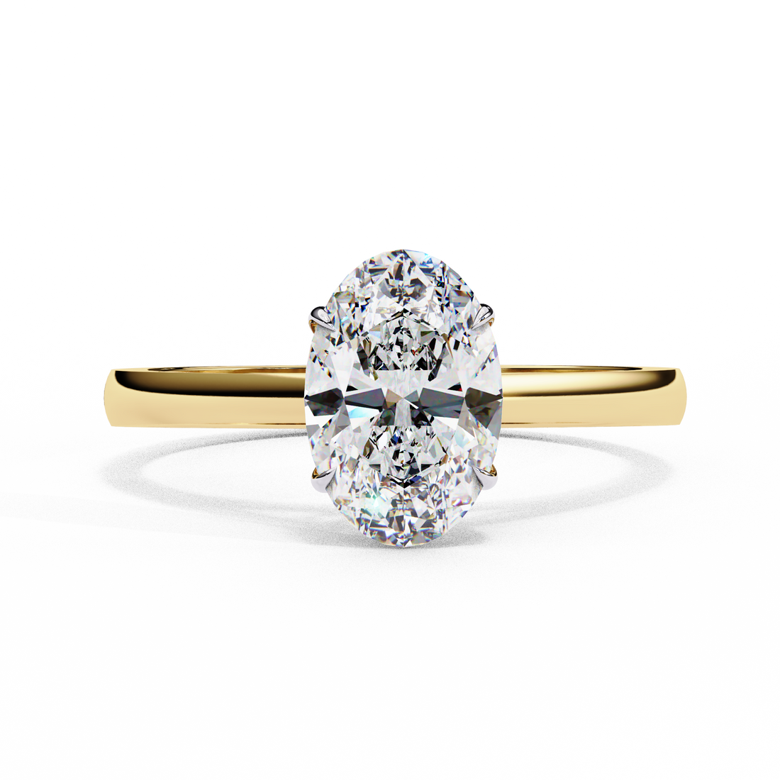 Crown Grace Oval Diamond Ring 5