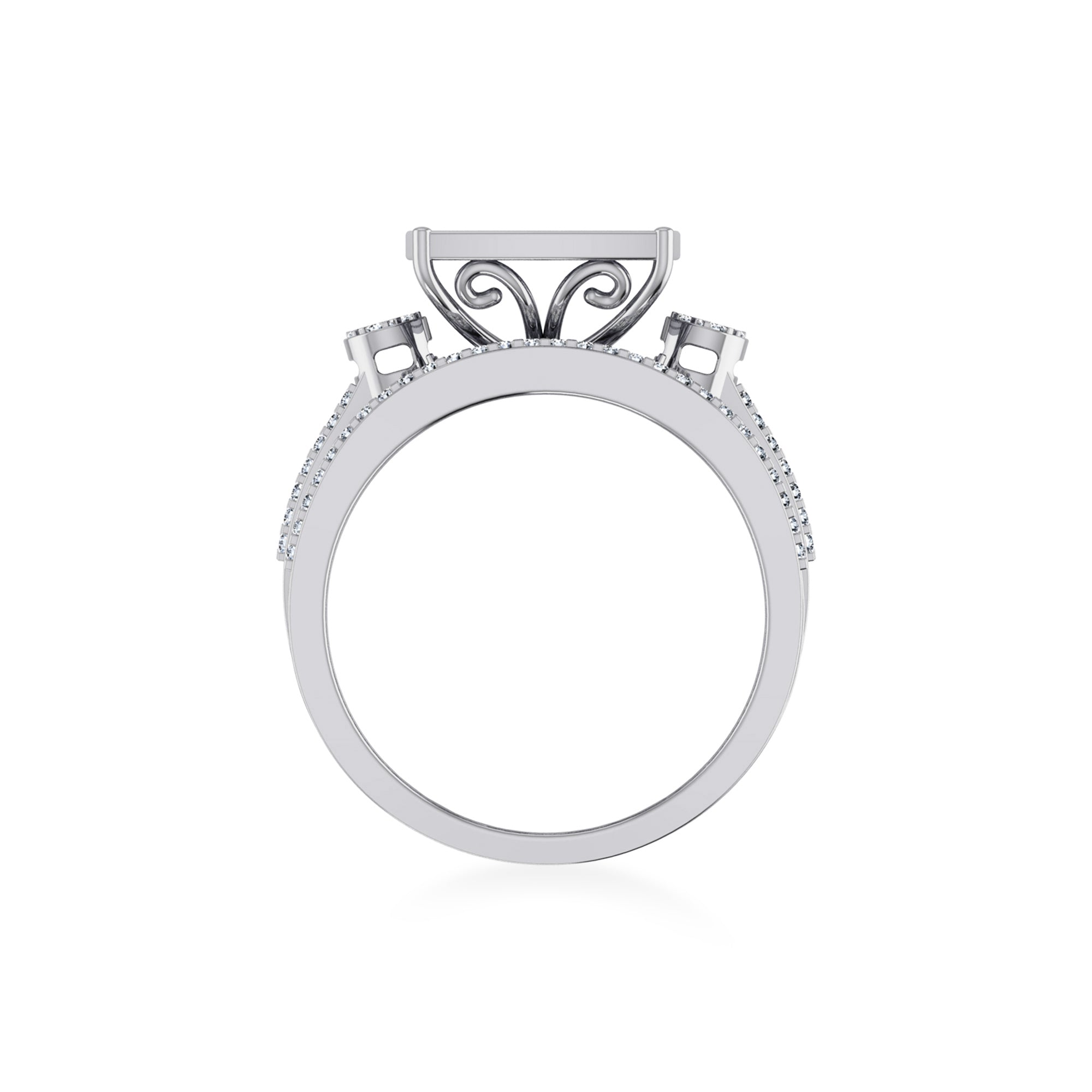 Cushion-StylePaveLabDiamondCocktailRing5