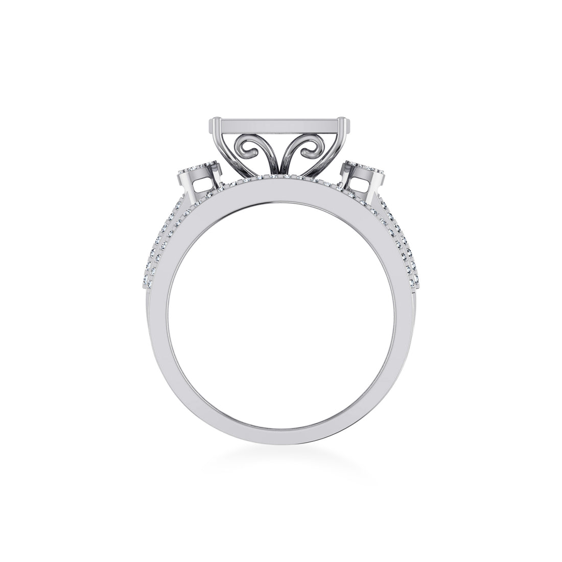 Cushion-StylePaveLabDiamondCocktailRing5