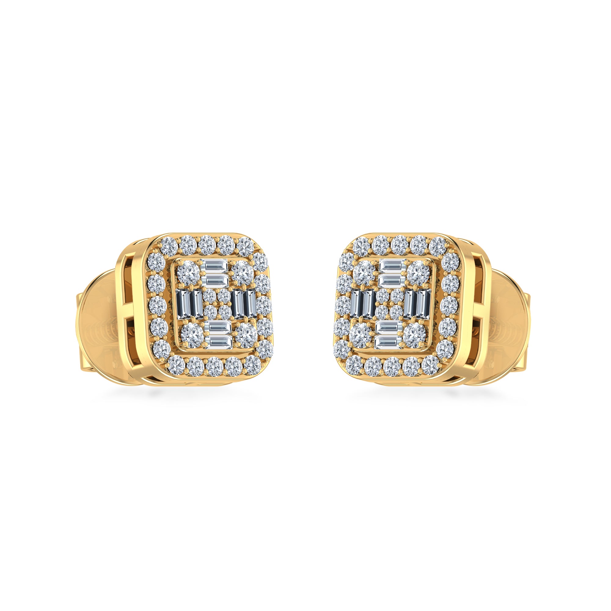 
Cushion Halo Lab Grown Diamond Stud Earrings
 2