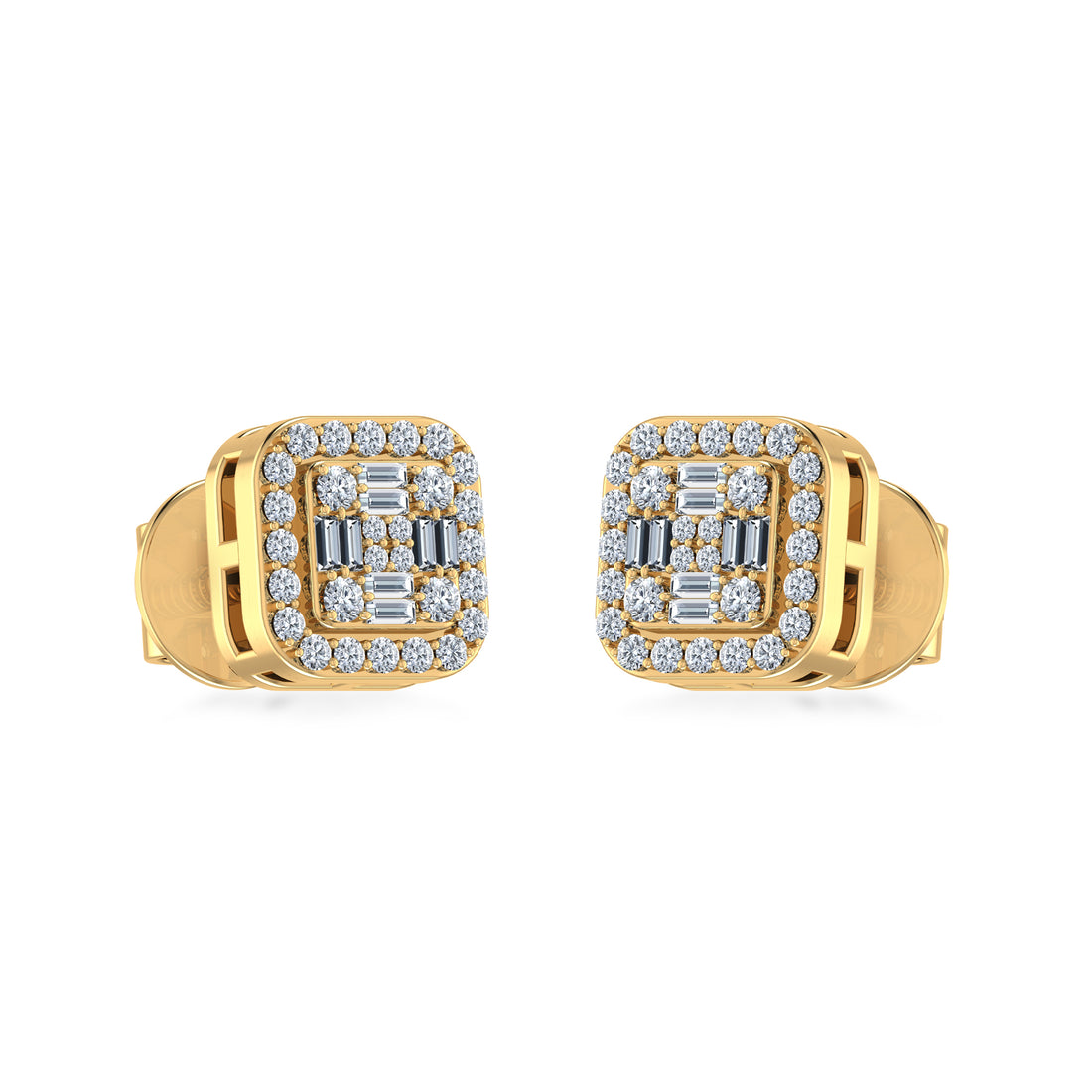 
Cushion Halo Lab Grown Diamond Stud Earrings
 2