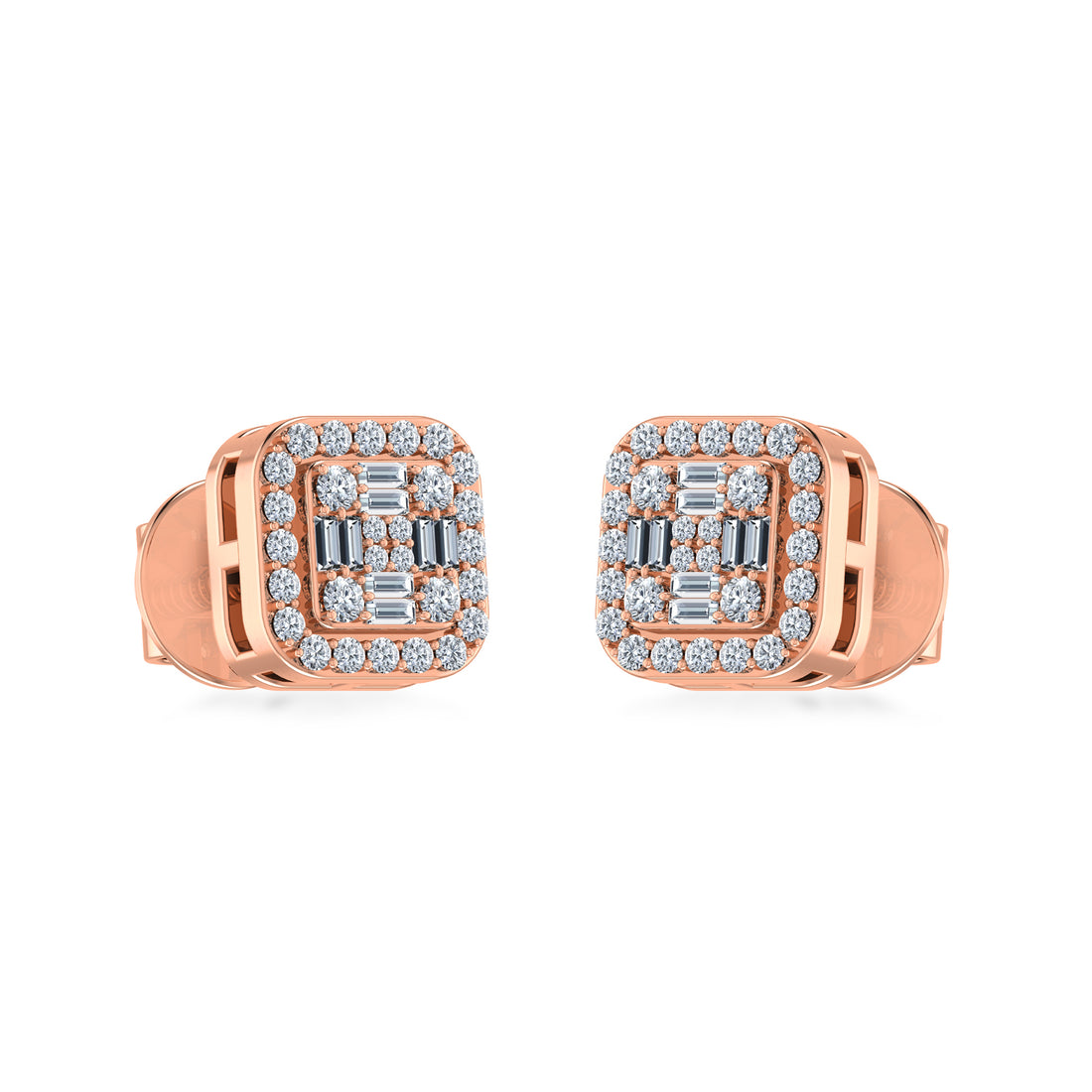 
Cushion Halo Lab Grown Diamond Stud Earrings
 4