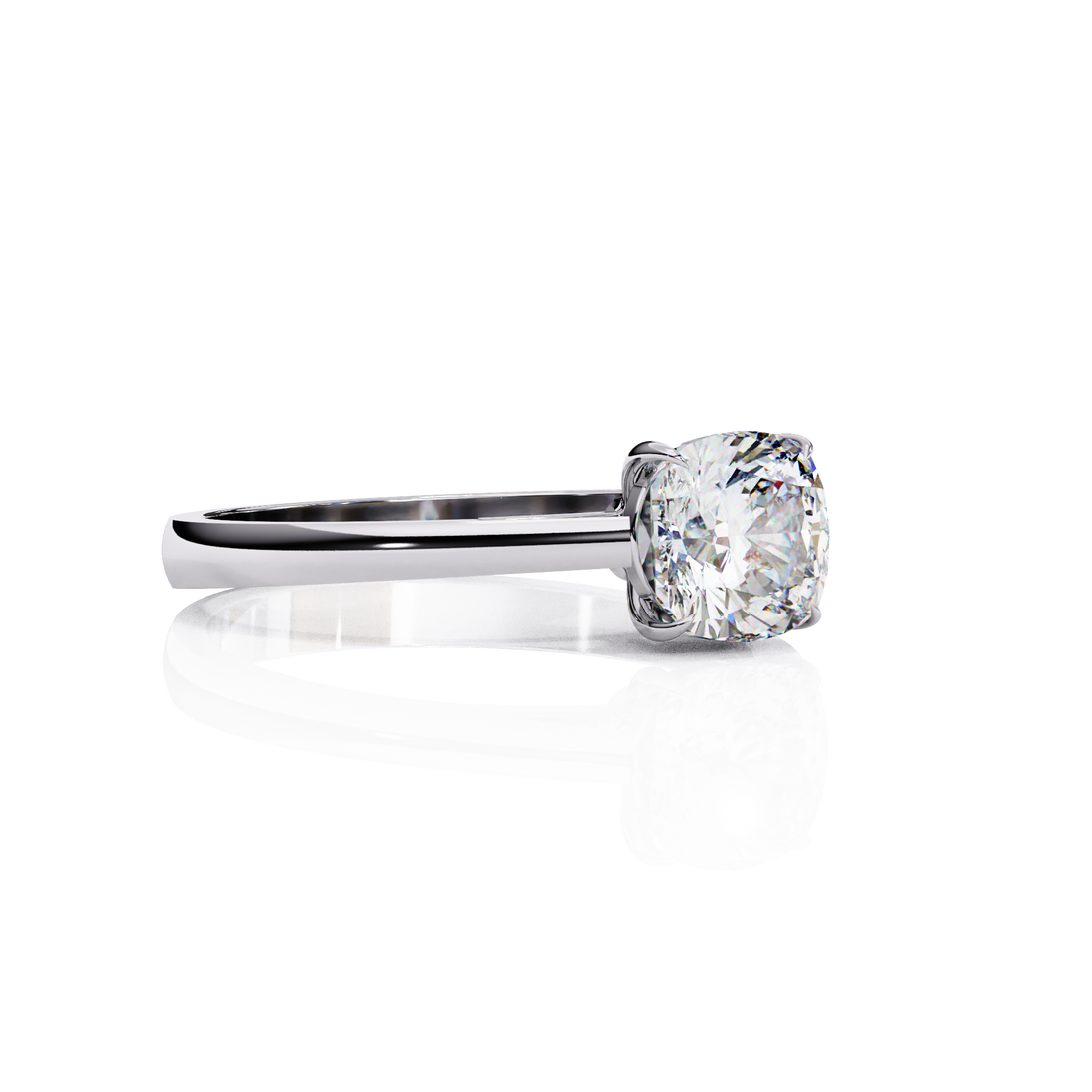 Cushion Lab Grown Diamond Ring11