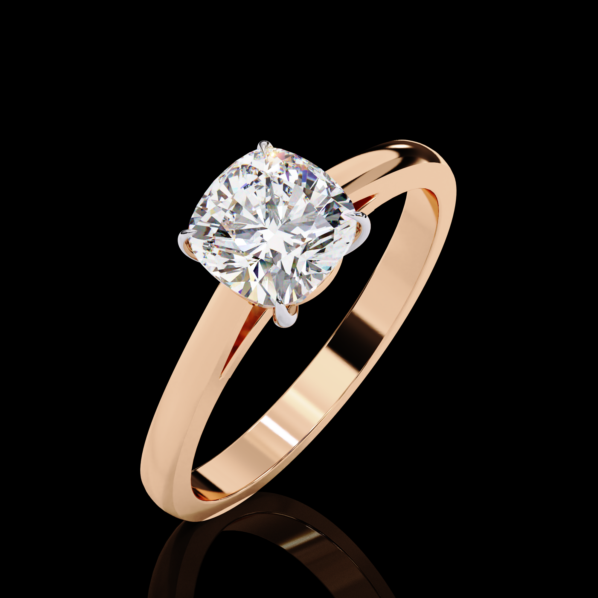 Cushion Lab Grown Diamond Ring7