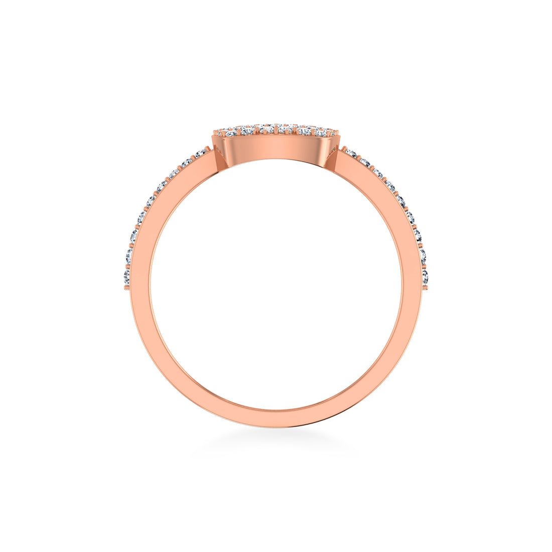 Dainty Cushion Cluster Lab Diamond Ring6