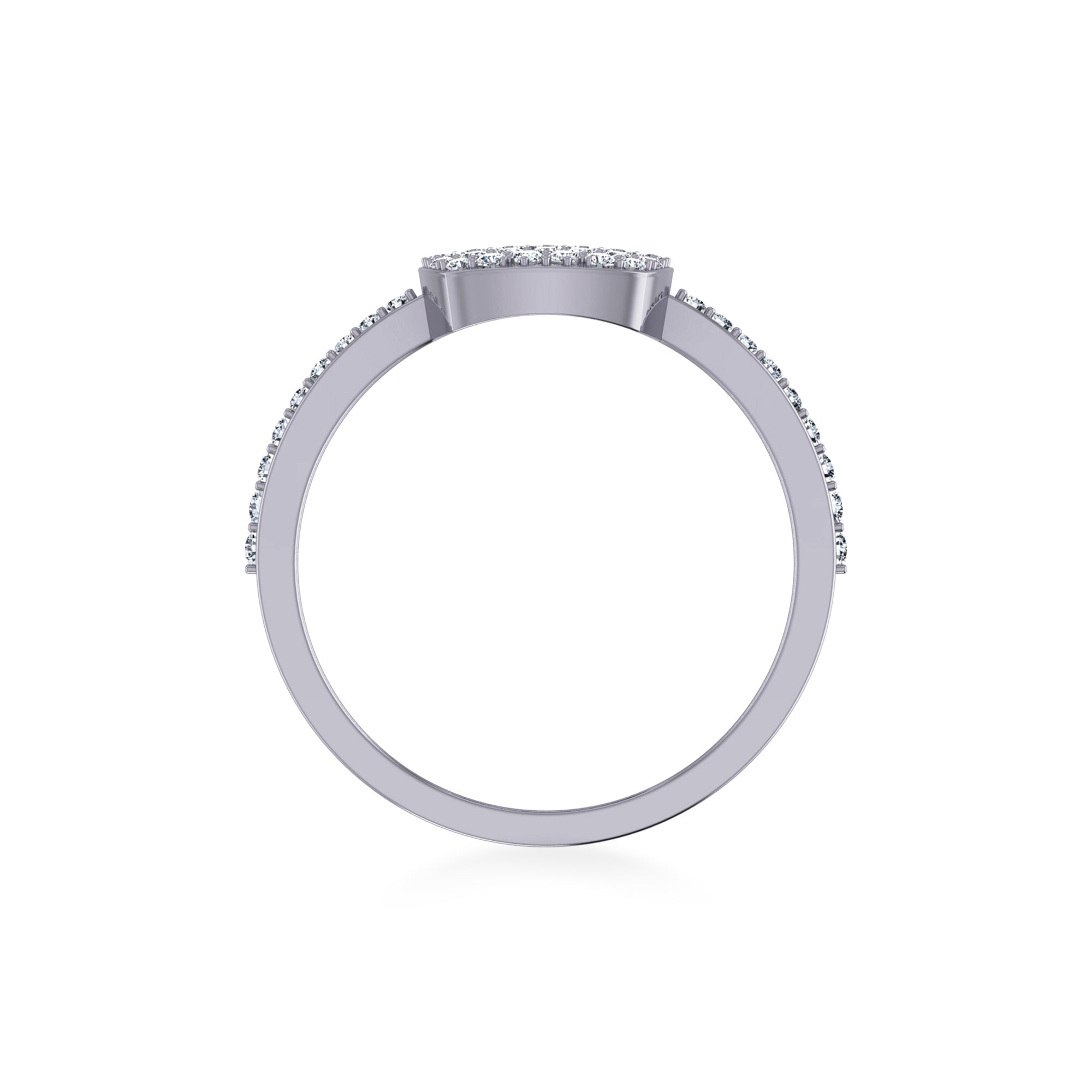 Dainty Cushion Cluster Lab Diamond Ring9