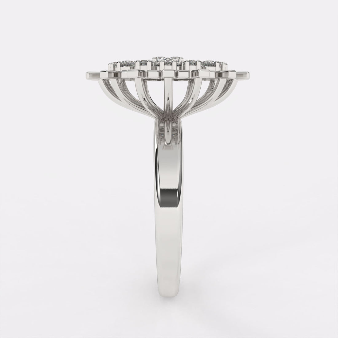 Daisy Dreamy Diamond ring in 925 Silver