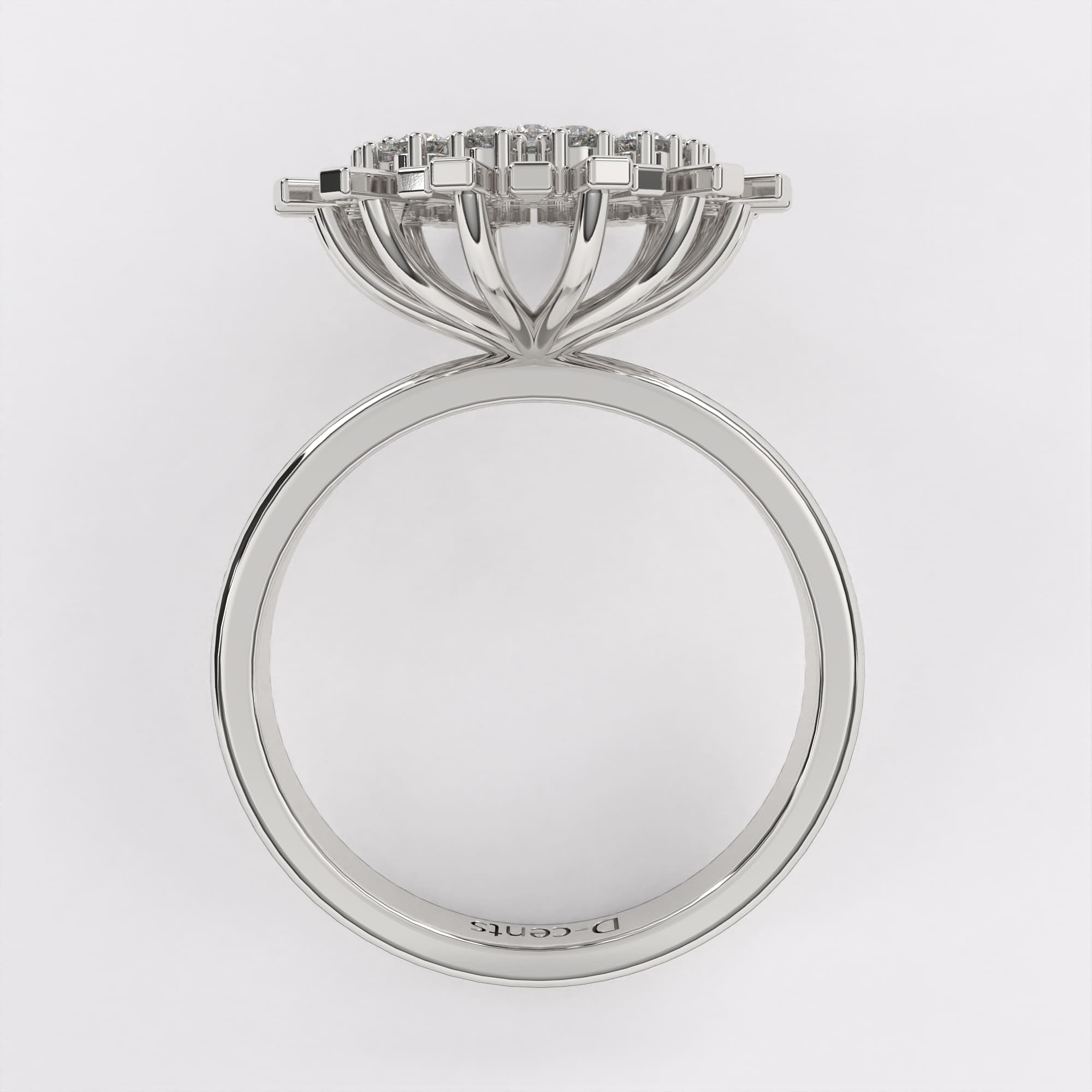 Daisy Dreamy Diamond ring in 925 Silver