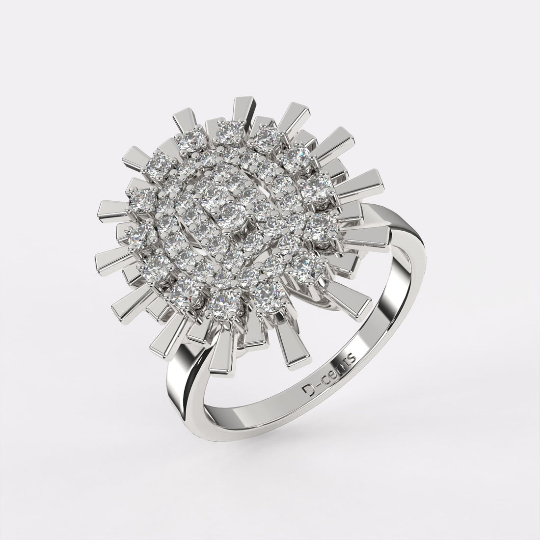 Daisy Dreamy Diamond ring in 925 Silver