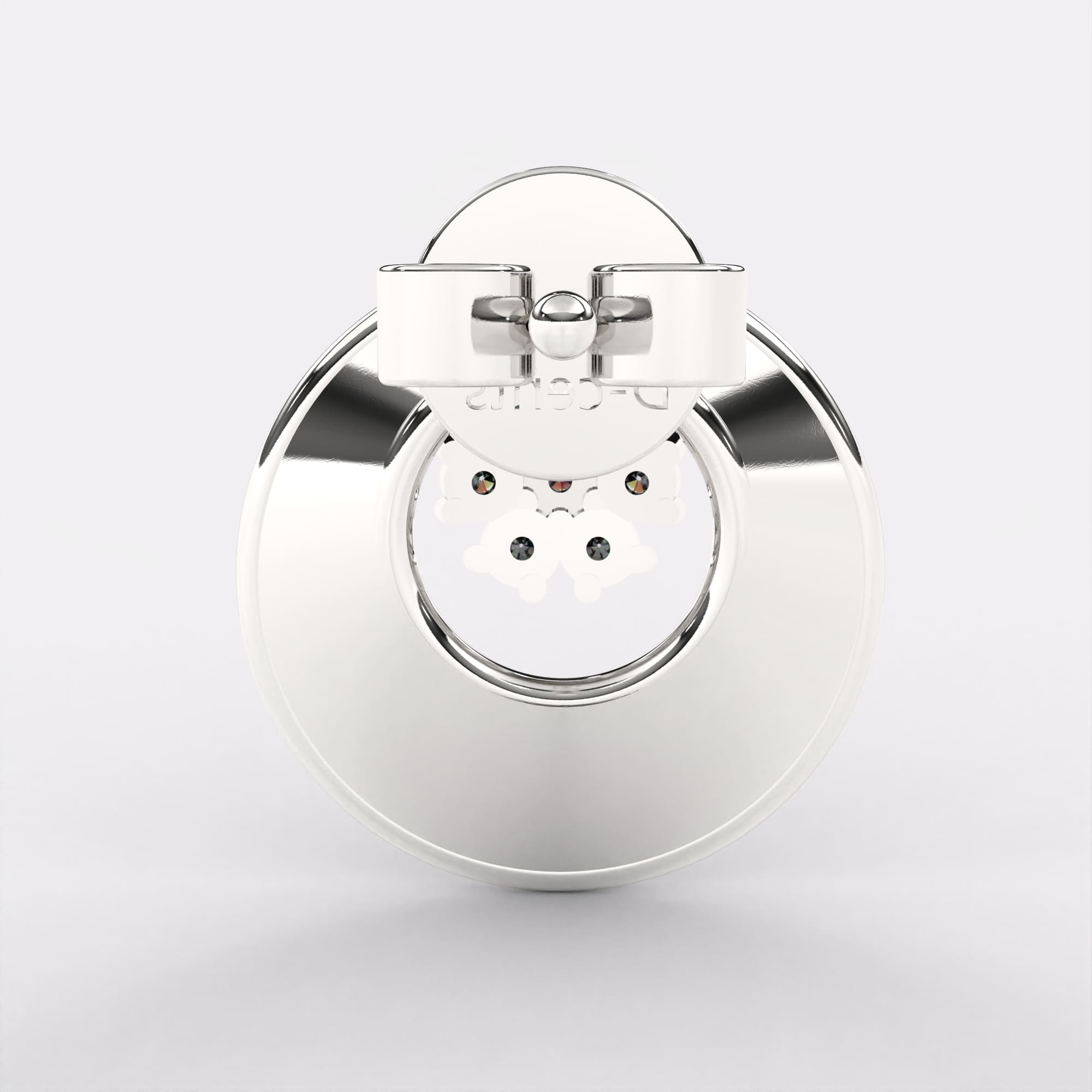 Dazzle Diamond Stud Earrings in 925 Silver