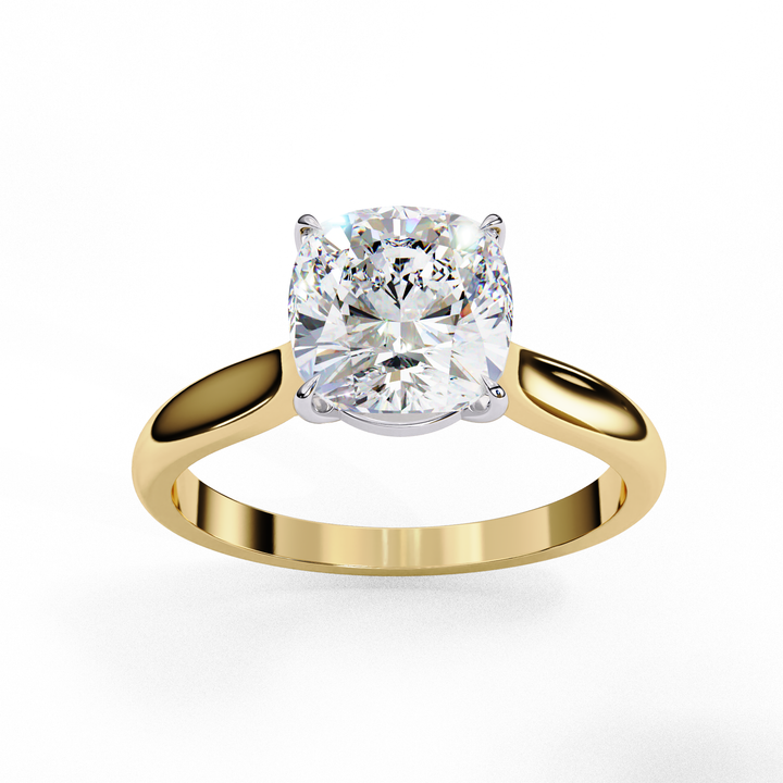 Dazzle Empress Cushion Diamond Ring 2