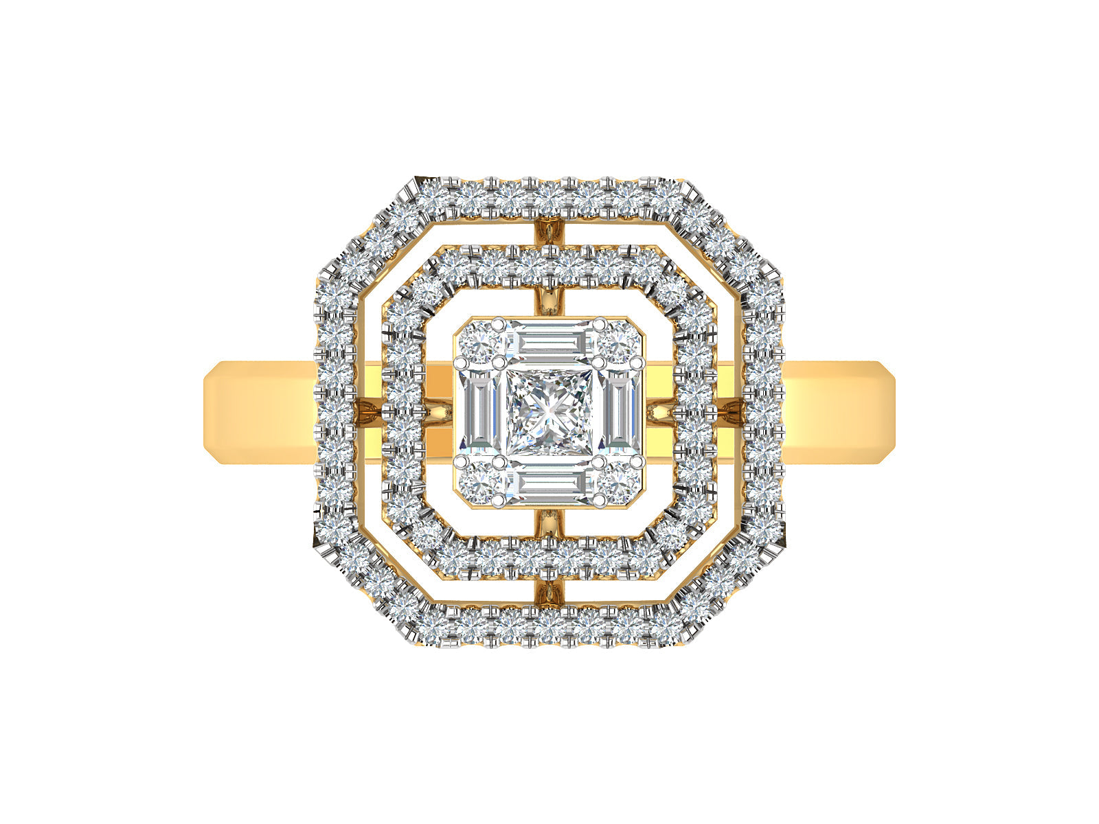 Dazzling Heritage Diamond Ring