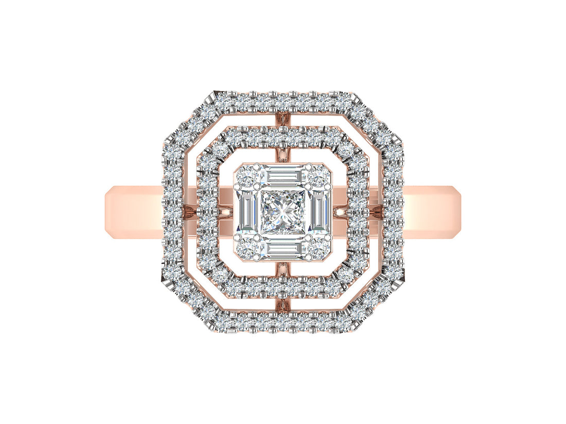Dazzling Heritage Diamond Ring 4