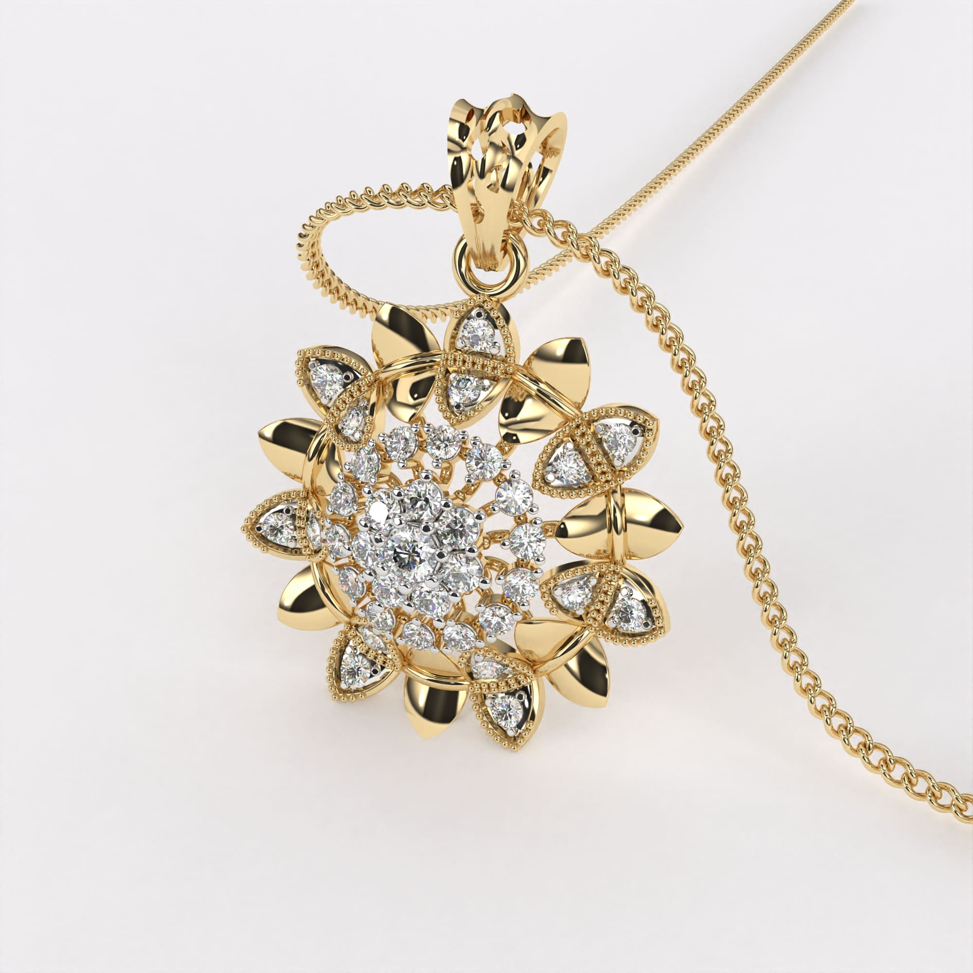 Divine Gleam Diamond pendant