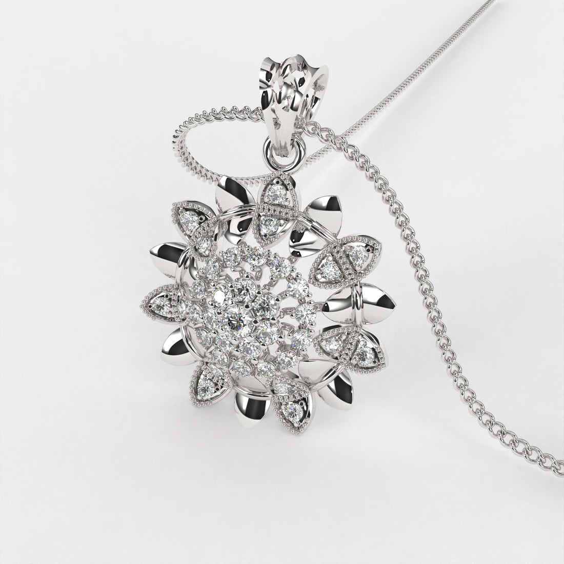 Divine Gleam Diamond pendant