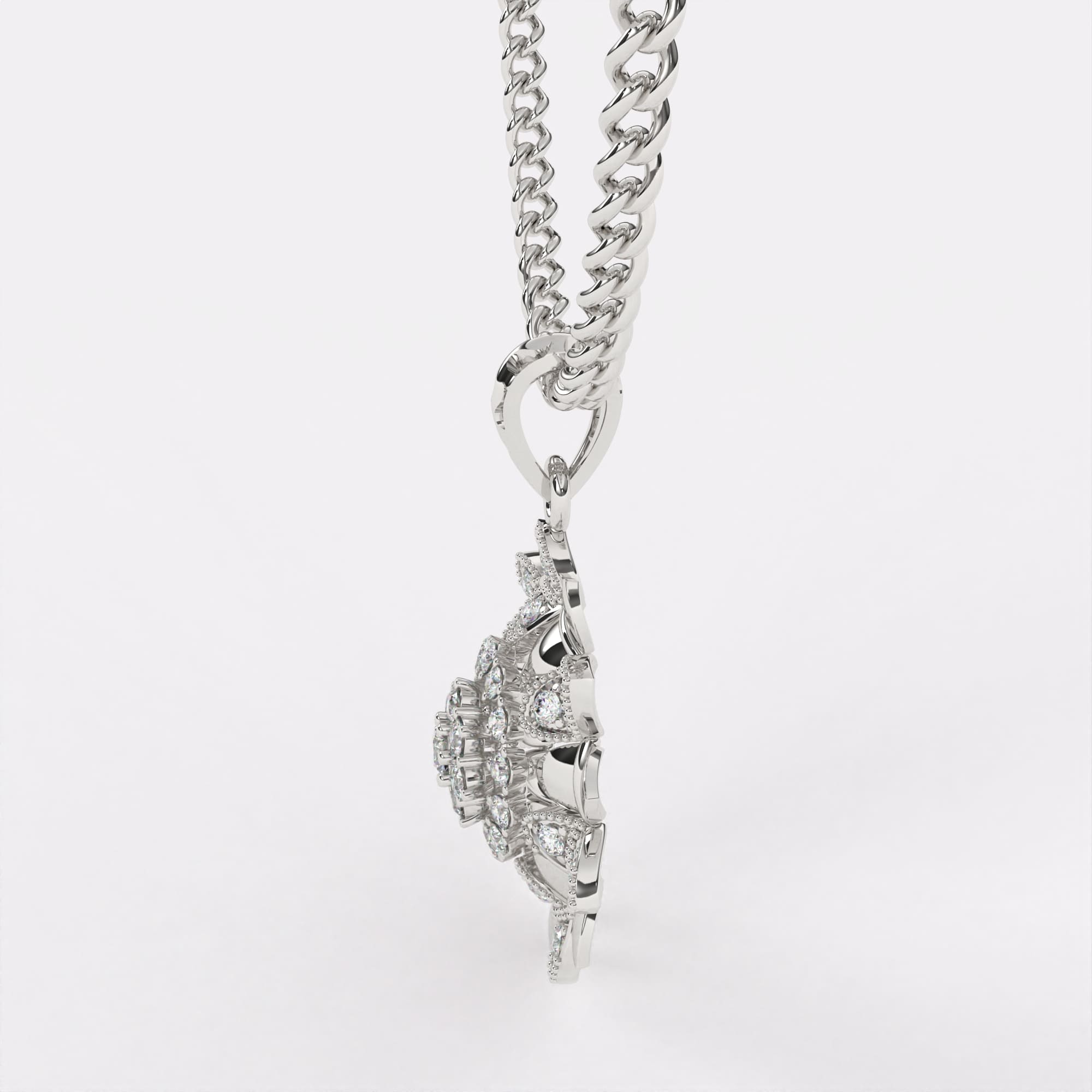 Divine Gleam Diamond pendant
