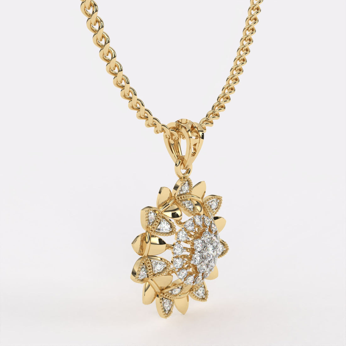 Divine Gleam Diamond pendant