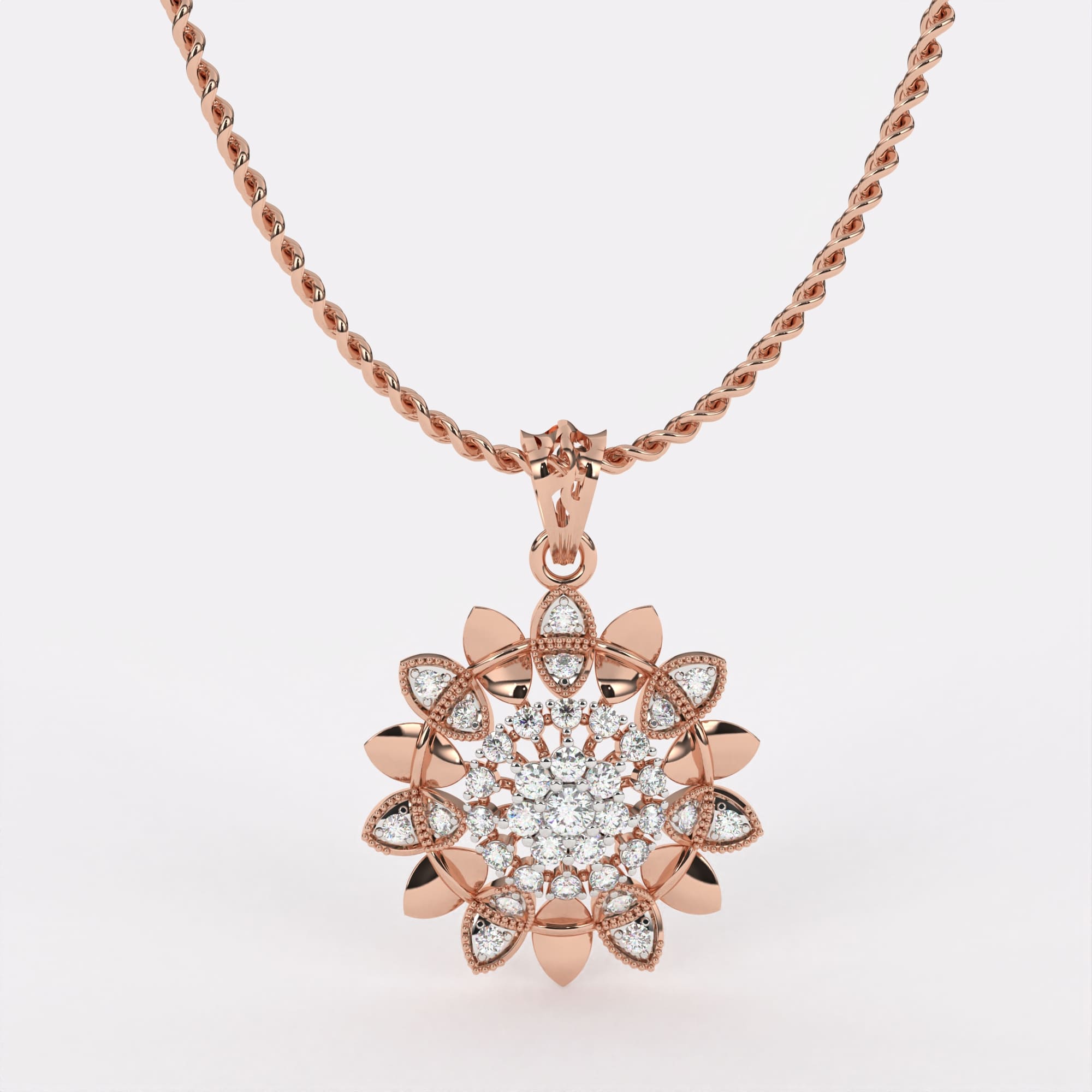 Divine Gleam Diamond pendant