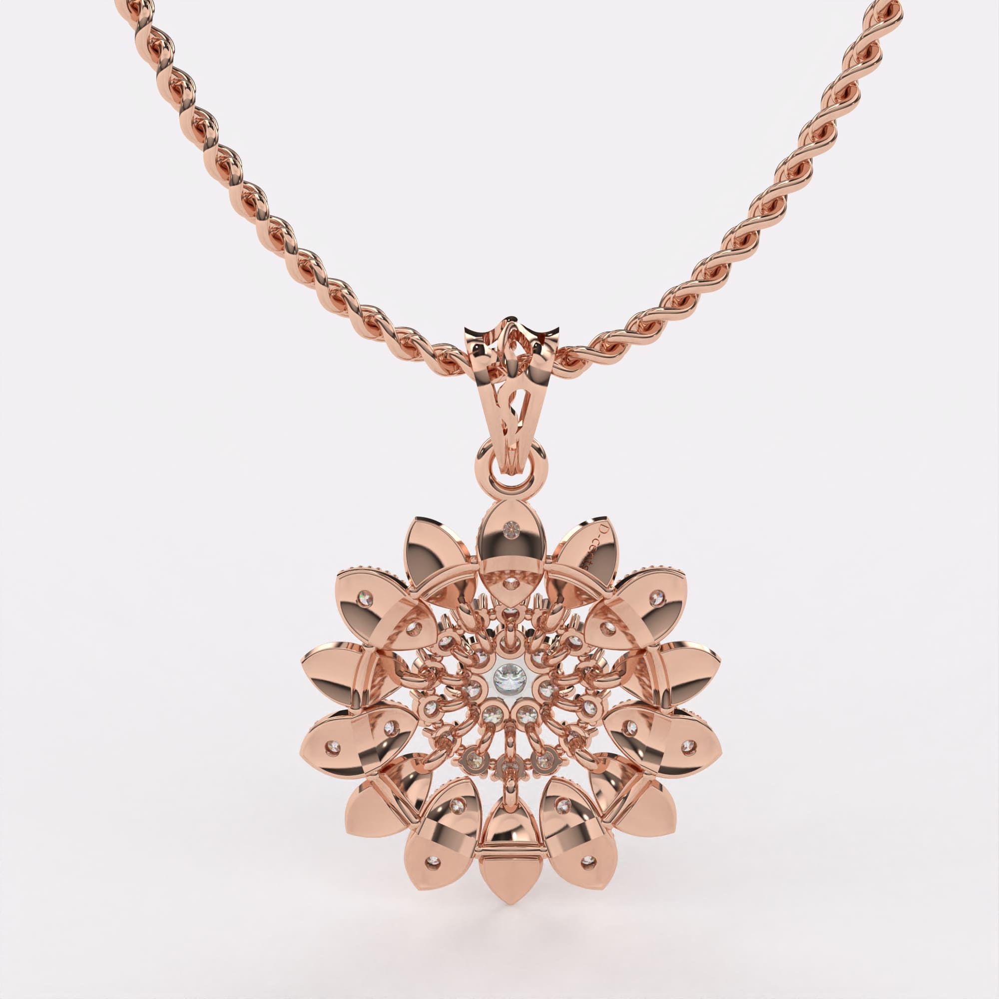 Divine Gleam Diamond pendant