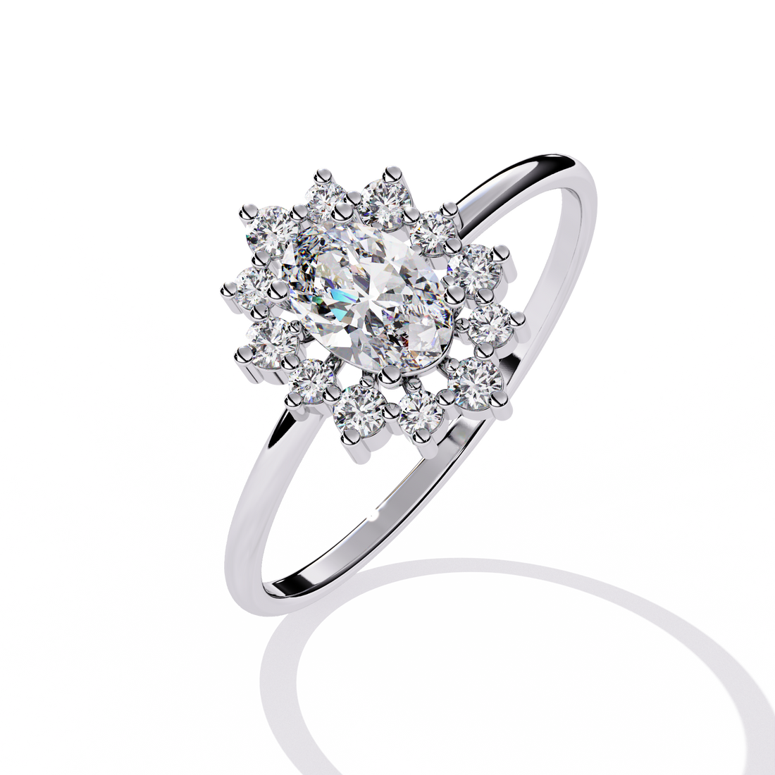 Divine Halo Brilliance Ring 10