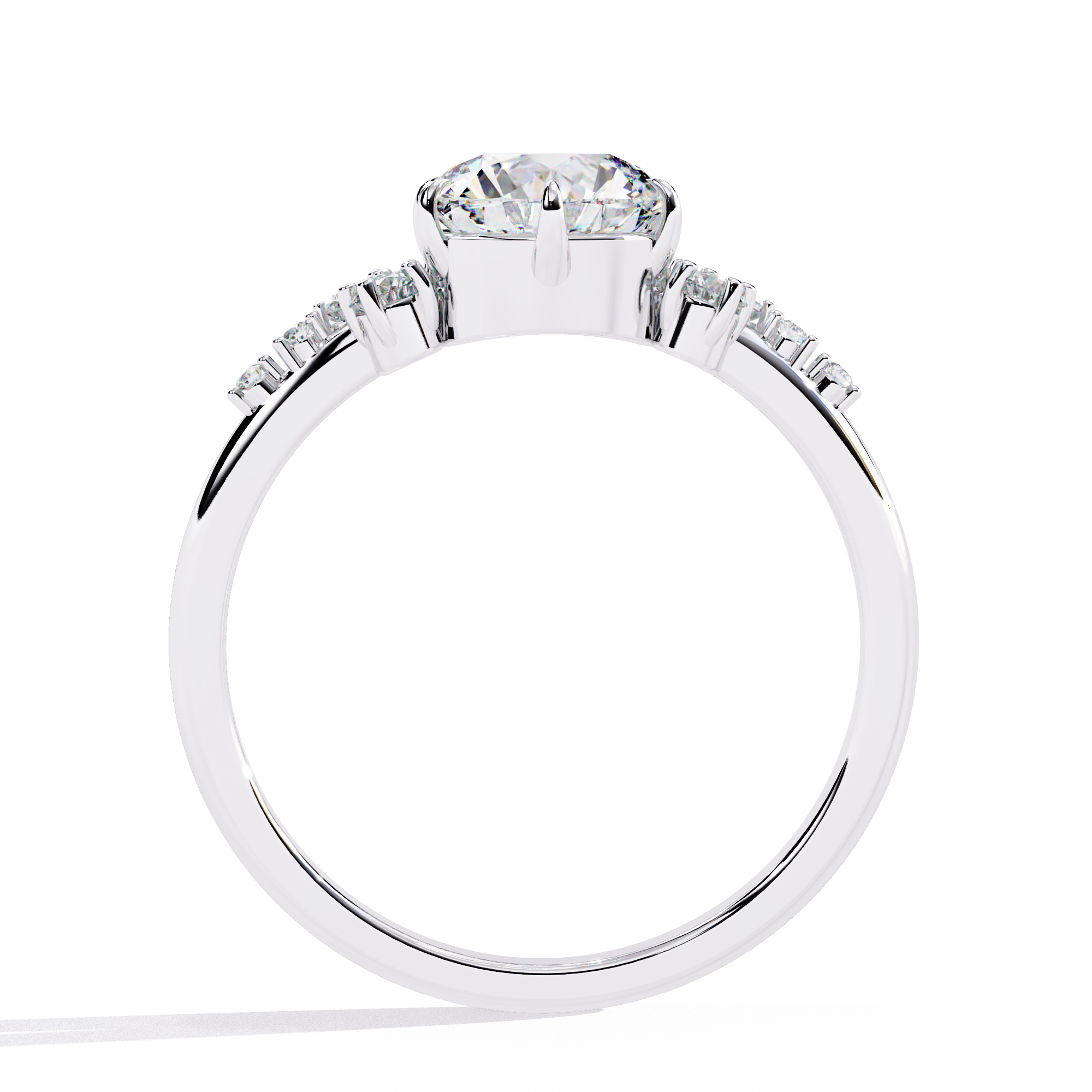 Divine Loop Diamond Ring 12