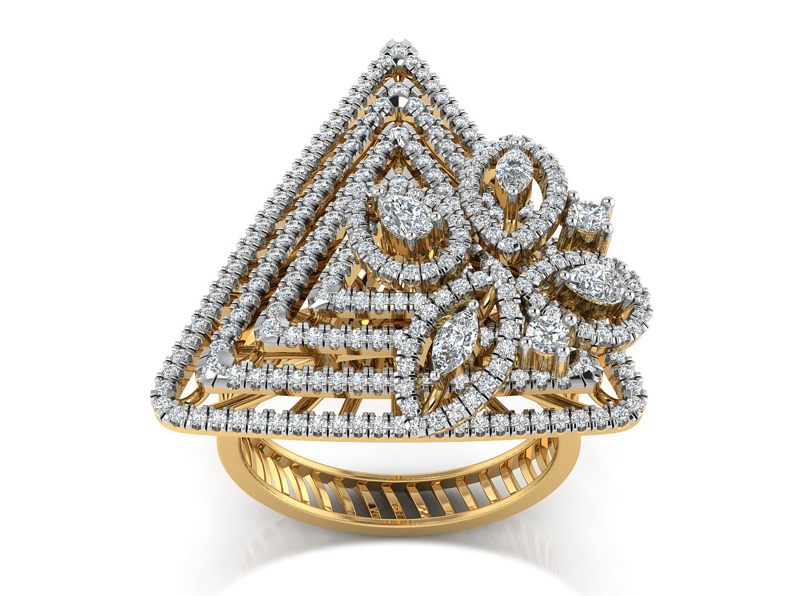 Divine Radiance Diamond Ring