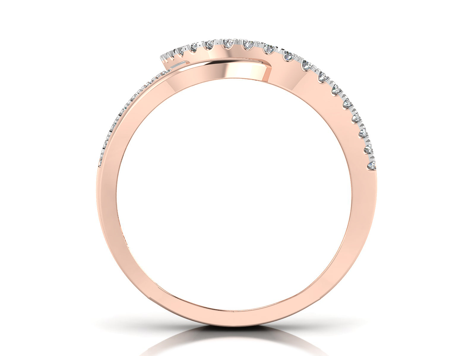 Dual Harmony Diamond Ring 6