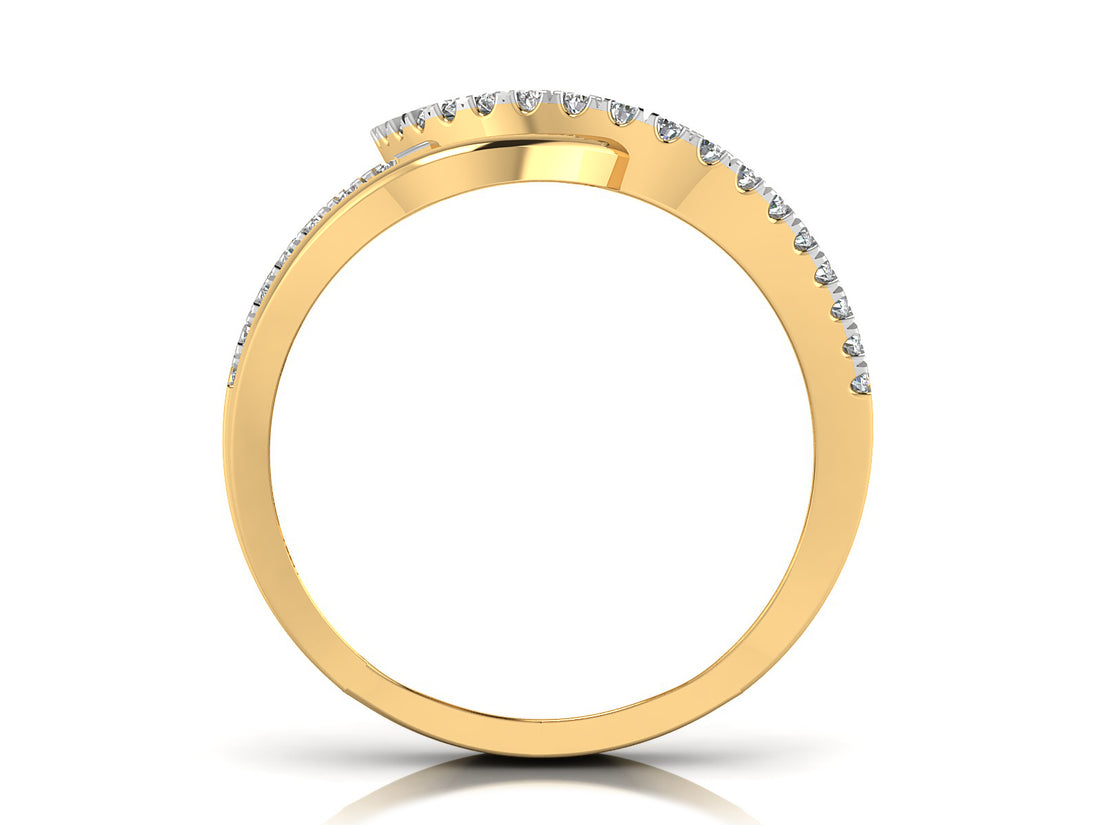 Dual Harmony Diamond Ring 8