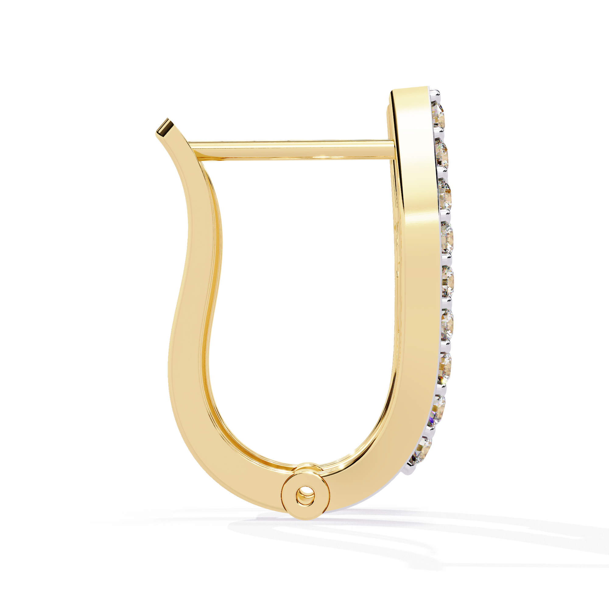 Pure Elegance Lab Grown Diamond Hoops